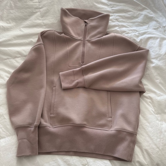 Neiwai half-zip wool blend sweatshirt - Picture 2 of 8